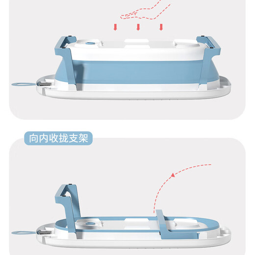 HICLAW Dog Bath Basin Pet Bichon Bathtub Anti-run Bathtub Special Basin for Dogs and Cats Medicinal Bath Bucket Foldable Large Pink - Suitable for 10-35 Jin Jin equals 0.5 kg Indoor Pet
