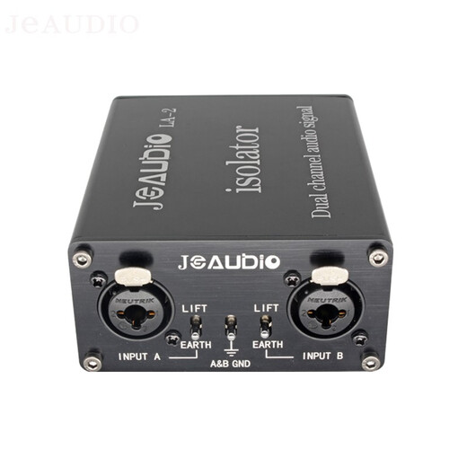 JRAUDIO professional common ground audio isolator 6.5 audio noise filter to eliminate current sound transformer audio signal noise reducer XLR noise eliminator LA-2 audio isolator