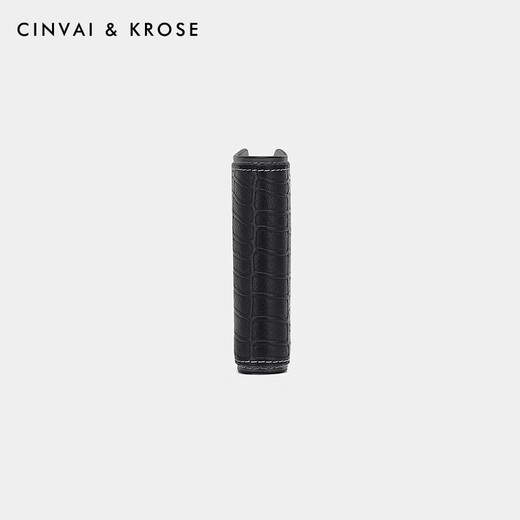 CinvaiKrose轻奢男士钱包2024新款零钱包头层牛皮卡位包父亲节礼物实用送爸爸 CK女包-黑色【送男友老公男生】