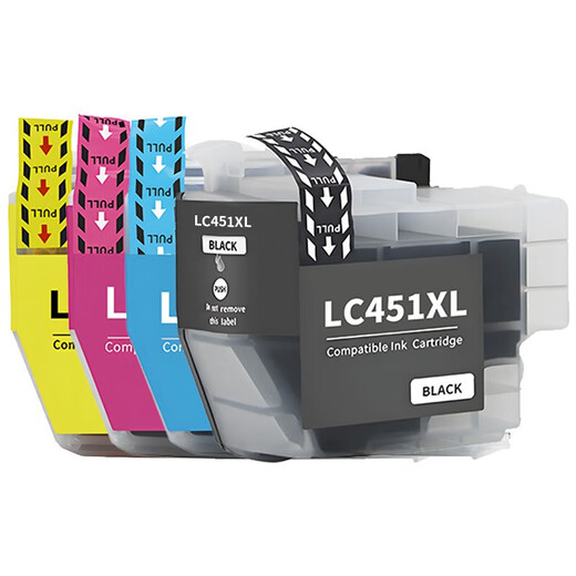 Jingsheng's suitable brothers DCP-J1050DW J1140DW MFC-J1010DW LC451 printer ink cartridge [large capacity] LC451XLY yellow ink cartridge [about 500 pages]