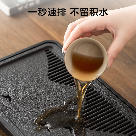 Made in Tokyo, complete tea set, Kung Fu tea set with tea tray, teapot, tea cup, Tianqing Ru Kiln Xi Shi teapot, 16 pieces