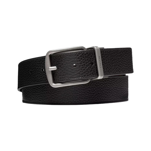 
CoaCH (COACH) [Brand Direct Supply] Men's Classic Pin Class Double-Side Use Wide Belt Belt Qixi Gift Gift Gift for Boyfriend