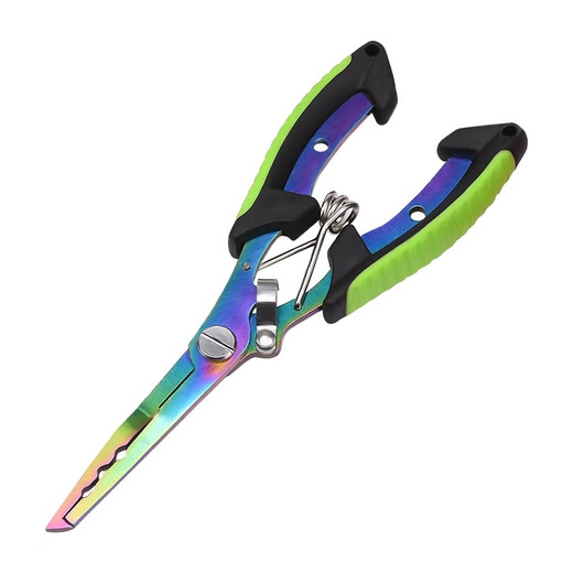 Neem Art Shop Multifunctional Fishing Hook Picking Pliers Lua Pliers Special Hook Picking Device Special Picking and Unhooking Line Needle Nose Pliers Blue Handle Steel Color 1
