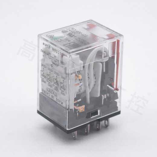 Omron original OMRON small relay MY4N-GS intermediate relay with base replaces MY4NJ MY4N-J MY4N-GS DC24V with base