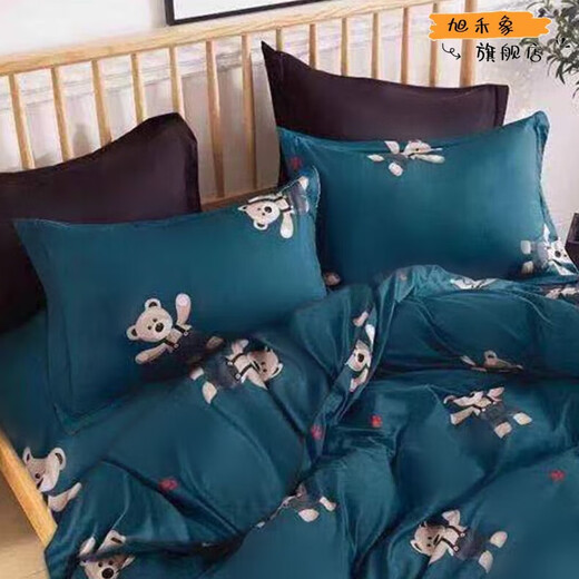 Xuhexiang Pillowcases Pair of 2 Adult Large Standard Pillowcases Single 48x74cm Pillowcase Single Pillowcase Thickened Mocha_(Fashion) (Single) Pillowcase 48*74cm_No Pilling