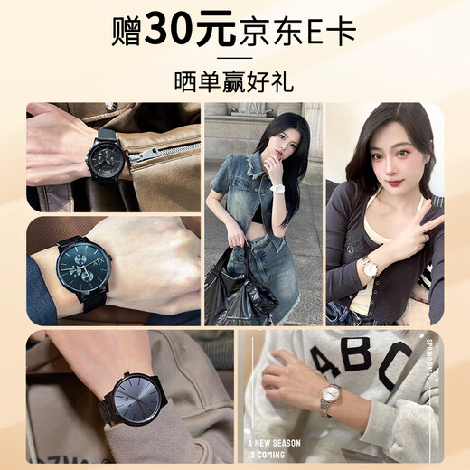 Armani Exchange Watch Men Silicone Strap Tres o-Eye Dial Quartz Watch Regalo de cumpleaños para niños AX1343