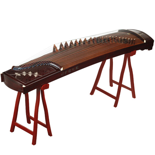 Dunhuang-Marke Guzheng 698 Serie Erwachsener Kinder High-End Professional Performance Guzheng Guzheng Qin Shanghai National Musikinstrumente Factory 1 5698jt Lady (vollständige Set von Geschenkpaketen)
