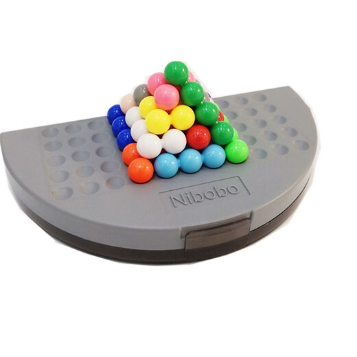 Intelligenz Pyramid Intelligenz Magie Perlen Platten logisch Denken Training Tabletop Game Kinderspielzeug Intelligenz Magie Beads 6 Bücher Geben Sie 1348 Fragen e-Book