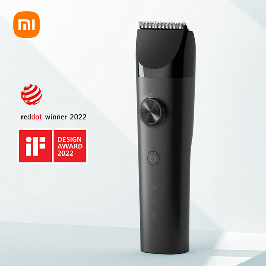 Xiaomi (MI) Mijia Hair Cutter, Adult and Children's Electric Hair Cutter, Electric Fader Hair Cutting, Full-body Washing, Extra Long Battery, Two-speed Control Speed, Recharge and Use