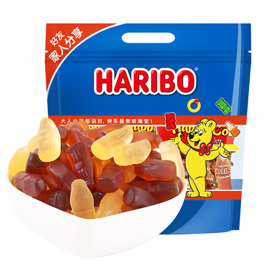 Haribo Türkiye imported Coca-Cola gummy candies 200g children's snacks QQ candy gummies