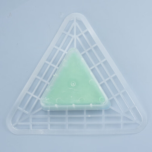Bingyu BYQ-653 Urinal aroma block, urinary aroma cake, triangle block, toilet deodorant, toilet cleansing and anti-blocking aroma ball 2 pieces/pack * 50 packs