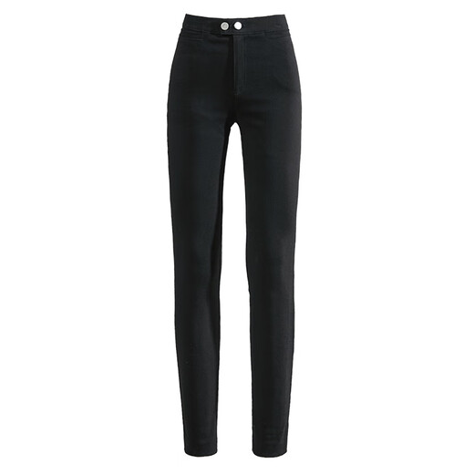 Yiyang (ESE-Y) outer leggings for women, new autumn and winter small black pants, slimming magic pants, winter - black (under 162cm) M