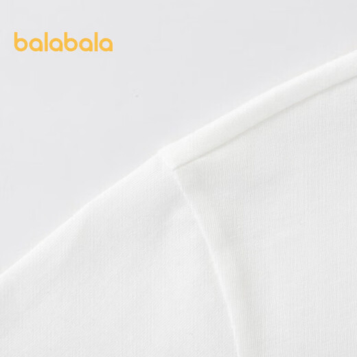Balabala children's T-shirt children's short-sleeved 2024 boys summer clothes girls tops simple and versatile 208224117224
