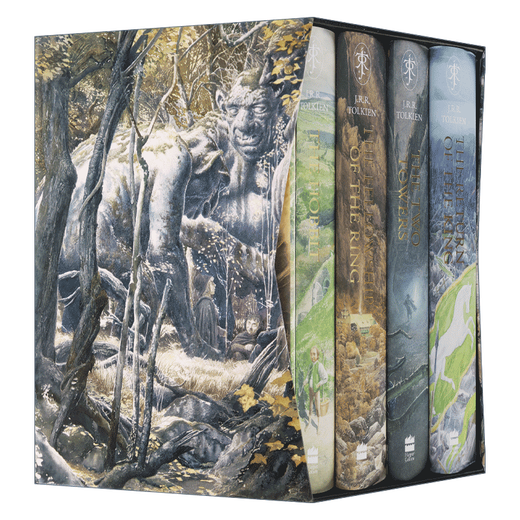 Versión inglesa original El Hobbit Lord of the Rings Boxed The Hobbit Lord of the Rings Boxed Fantasy Novela Tolkien Hardcover Color Illustration Versión