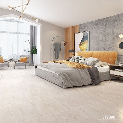 Ceramic tiles Antique tiles Wood grain tiles 600x600 Imitation solid wood fish bone pattern bedroom matte non-slip wear-resistant floor tiles 600 6630