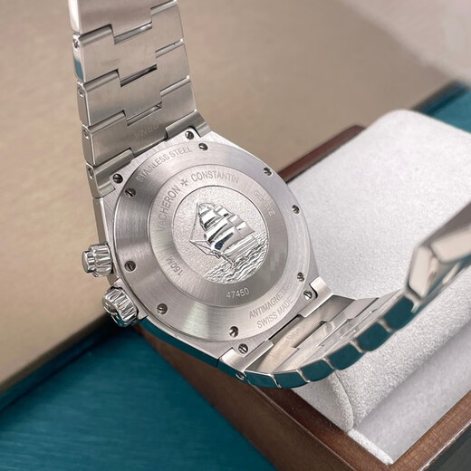 [Second-hand 95 new] Vacheron Constantin men's watch cross-square-sea series 47450/B01A-9226 Two-place time dynamic storage chronograph antimagnetic automatic mechanical men's watch