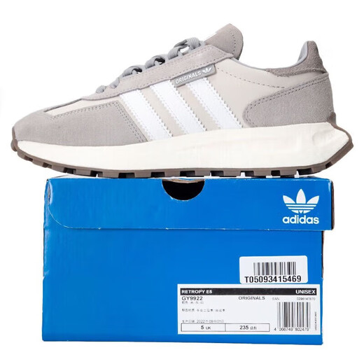 
Adidas (adidas) Clover men's shoes and women's shoes and sneakers 2025 spring BOOST running shoes shock-cushioning wear-resistant low-top casual shoes GY9922 38/235/5