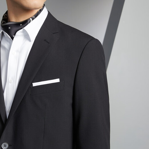 Sept Brand Men's Cost for Men's Business Casual Single Split Single Western Jacket High-Dea Series [y compris Wool + Lysel] Charcoal Ash 50 (170)