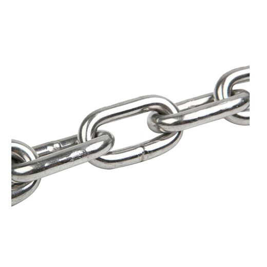 
Mafu (CNMF) 9737 304 stainless steel lifting load-bearing chain guardrail swing chain anti-theft lock car anchor iron chain thick (customized 6mm thick one meter pack)