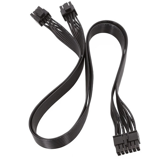 
Dust-suited Seasonic PSU P-860 P-1000 X-1050 Power Supply 12Pin to Dual 8pin Graphics Cable 12Pin to Dual 8pin Graphics Cable 60CM