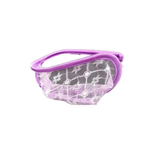 Long Night Sexy Men's C-string Invisible T-Pants Lace Men's Sexy Underwear Tempts Couples into Love Yellow One Size