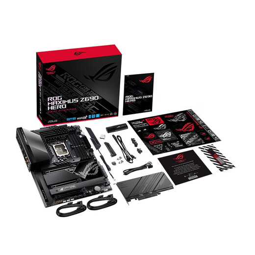 ASUS (ASUS) Z790 Z690 PC GAMING E-Sports La carte mère prend en charge DDR5D4 Mémoire Maximus Z690 Hero