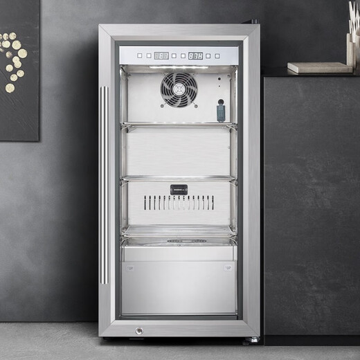 Lan Yi dry-aged steak cabinet DRYAGER homemade DA steak sour cabinet for home built-in beef aging cabinet for commercial steak fresh cabinet black + large steak cabinet