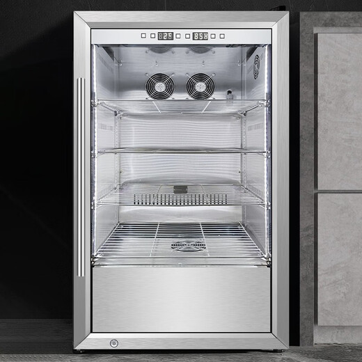 Lan Yi dry-aged steak cabinet DRYAGER homemade DA steak sour cabinet for home built-in beef aging cabinet for commercial steak fresh cabinet black + large steak cabinet