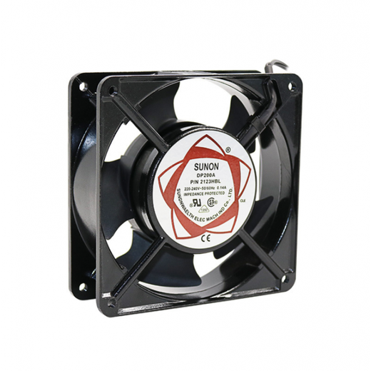 Suitable for SUNO DP200A 2123XSL HSL 12038 220v cabinet distribution box electrical cabinet cooling fan K1 12038 ball lead type