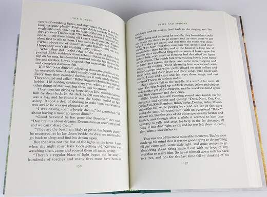 Versión inglesa original El Hobbit Lord of the Rings Boxed The Hobbit Lord of the Rings Boxed Fantasy Novela Tolkien Hardcover Color Illustration Versión