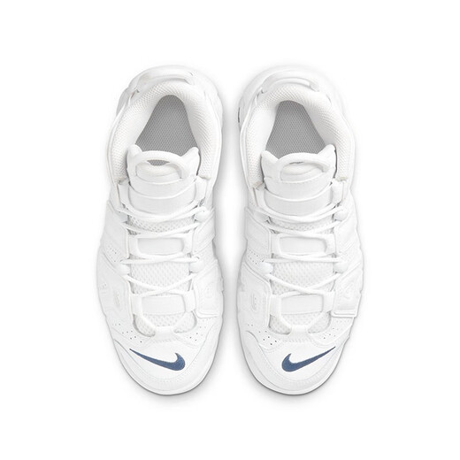 耐克（NIKE）女鞋2025夏季新款Air more Uptempo皮蓬减震篮球鞋大童运动休闲鞋 DH9719-100白色 37.5