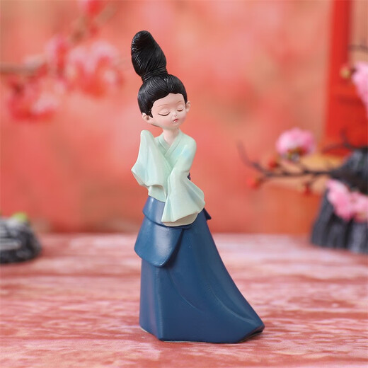 National trend only this green ornament cute cartoon creative doll model toy decoration car desktop small ornaments high and low hand large size about 10*7*24cm