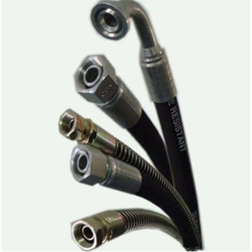 Fanyi Kechuang high-pressure oil pipe, high-pressure steel wire rubber pipe, size specifications can be customized, unit price/meter high-pressure steel wire rubber hose 2P inner diameter 8mm/ZG3/8*9M pieces