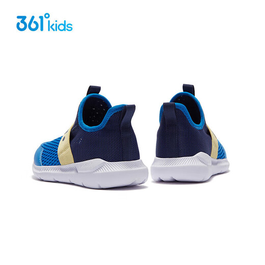 361 Children's One-Level Sneakers 2025 Summer Boys and Girls (3-12 years old) Flicker Lace-free Running Shoes
