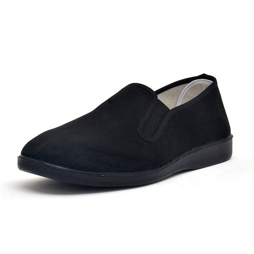 Peking Yehong neuer Stil alter Peking-Stoffschuhe Männer lässige Schuhe Fahren Gesundheit atmungsaktiv weicher Sohle Anti-Rutsch- und Verschleiß-resistenter Arbeitschuhe Standard Größe 42