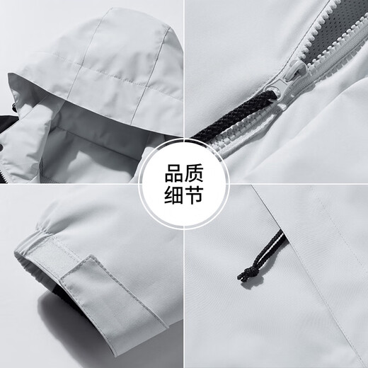 Western Camel (VANCAMEL) Jacket Men's Casual Sports Outdoor Jacket American Street Men's and Women's Top Jacket Black M