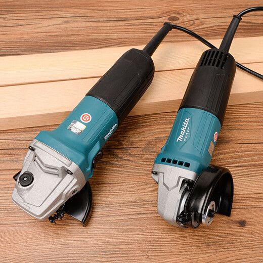 Makita-Winkelschleifmaschine Schleifmaschine Multifunktionswinkel Schleifmaschine Hochleistungsschneidemaschine Elektrische Werkzeugschleifmaschine Haushalt kleiner Schleifmaschine Handschleifmaschine M9506b Winkel Schleifmaschine [720 W] Seitenschalter