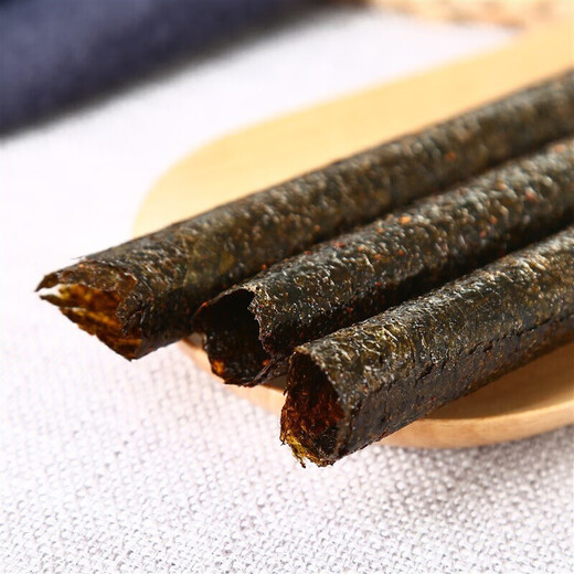 Boss Zai's Spicy Seaweed Rolls are grilled, snacks imported from Thailand, individually packaged 3g*9 pieces