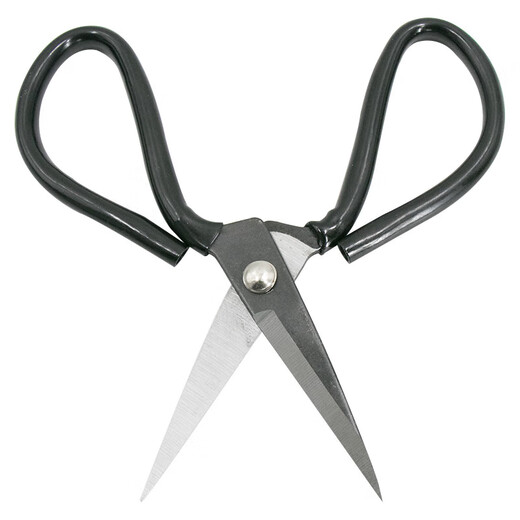 Piclas de Haysdik Industrial Manejo de plástico negro de cuero de acero de carbono Embalaje de cuero y tijeras de corte de acero inoxidable Cuchillo de cocina A3 (3 órdenes) HK-677