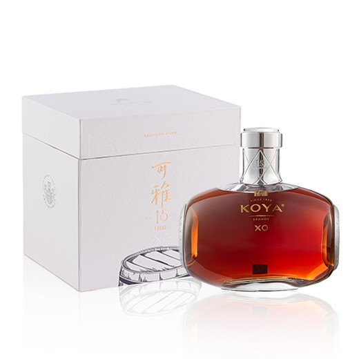 张裕可雅15年xo白兰地500ml 单支礼盒装 桶藏洋酒葡萄蒸馏酒聚会送礼  500mL 1瓶 500ml