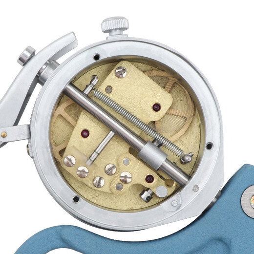 Guiliang digital display percentage thickness gauge high precision 0.001 thousandth flat head film paper thickness measuring instrument GL139 0-10*30mm accuracy 0.01