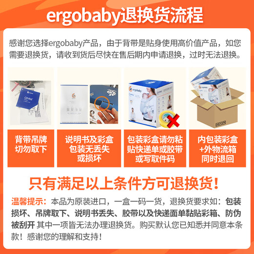 ERGObaby二狗背带婴儿抱娃神器四季透气外出旅行遛娃神器breeze解放双手 【店长力荐】breeze透气款珍珠灰