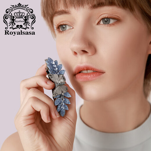 Royal sasa royal salsa hairpin top clip hairpin butterfly hair accessories ponytail clip spring clip horizontal clip jewelry