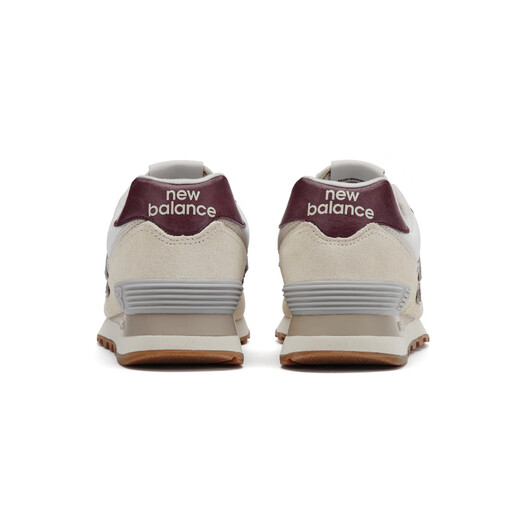 NEW BALANCE NB574 Official Casual Shoes Women's Shoes Retro Comfortable Autumn and Winter Breathable Mesh Shoes Gift Lightweight Versatile Sports Shoes Off-White WL574RCF 38 (Foot Length 24.5cm) Please Contact Customer Service for Size Details