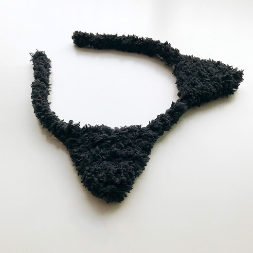 Korean hair accessories cute cat headband plush sweet cat ears hair accessories face wash hairband headband headband black cat ears headband