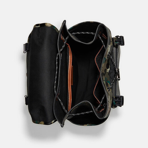 
CoaCH (COACH) [Shop Style] COACH Men's Bag League Flap Flip Calf leather backpack Men's shoulders C9734 Presbyterian + Camouflage