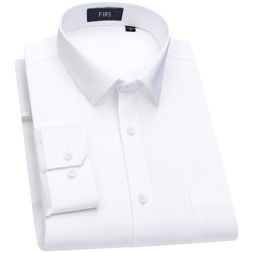 Shanshan [Fer libre d'ammoniac liquide] chemise à manches longues pour hommes de coton pur.