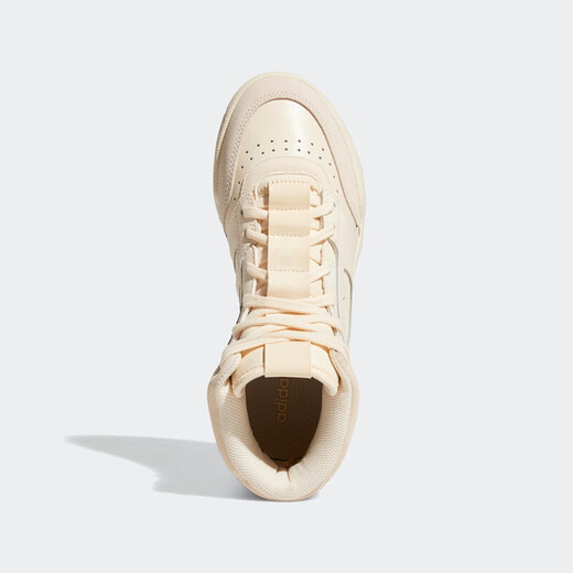 阿迪达斯 （adidas）休闲鞋女鞋夏季新款三叶草运动鞋百搭小白鞋高帮板鞋GZ1585 GZ1585米白浅灰 36.5