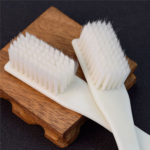 MiU Se Wenwan Nano Brush Soft and Hard Bristle Diamond Walnut Olive Kernel Brush Bodhi Seed Pulp Cleaning Anti-Alkali Tool Large 7 rows of Nano Brushes 1 soft bristles + 1 hard bristles + crochet hook A16-310