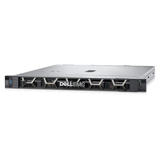 戴尔（DELL）R250/R350/R450服务器主机 1U机架式 ERP文件共享打印用友金蝶数据库 R350 至强E-2378G 8核16线程 64G内存丨3*16TB硬盘丨H755 8G缓存